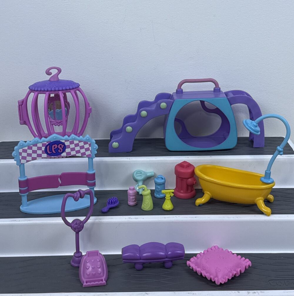 Littlest Pet Shop LPS Accessories Lot HASBRO 15 Pieces #1